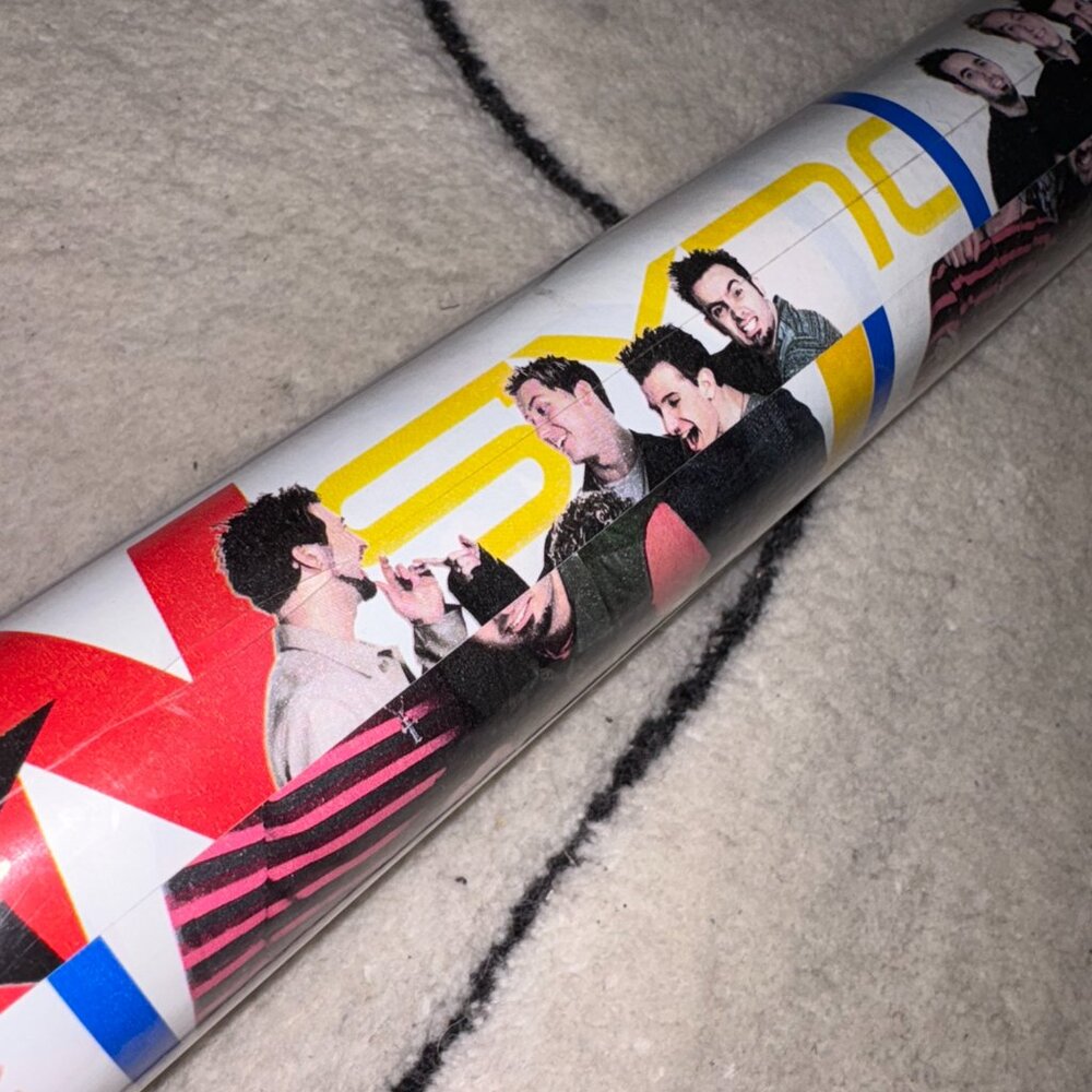 Vintage NSYNC Wrapping Paper Roll